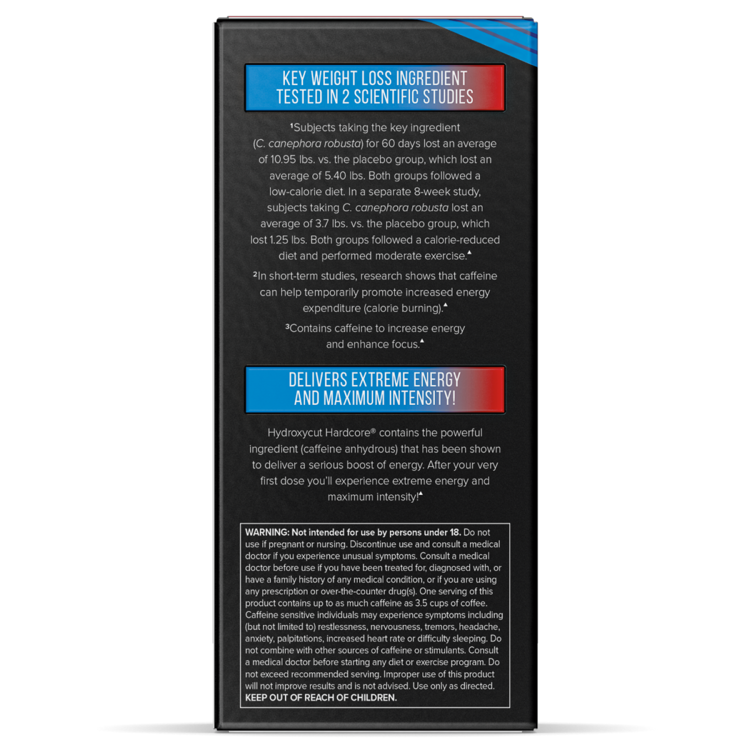 slide 2 of 3, Hydroxycut Hardcore Rapid-Release Dietary Supplement Capsules, 60 ct