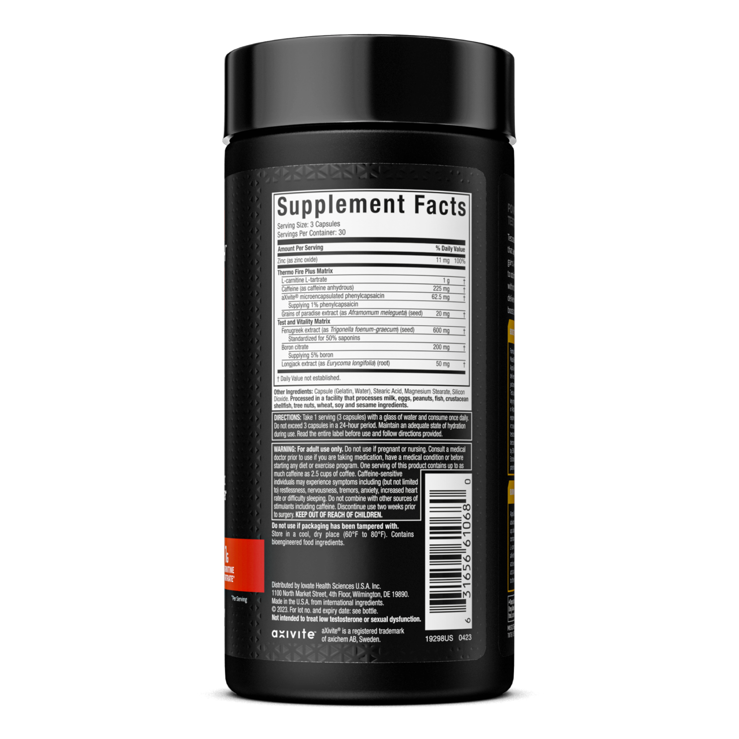 slide 2 of 2, MuscleTech Alpha Test Testosterone Booster 90 Capsules, 90 ct