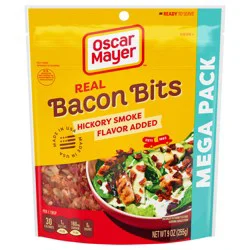 Oscar Mayer Real Bacon Bits Mega Pack, 9 oz Bag, 2-2.5 cups