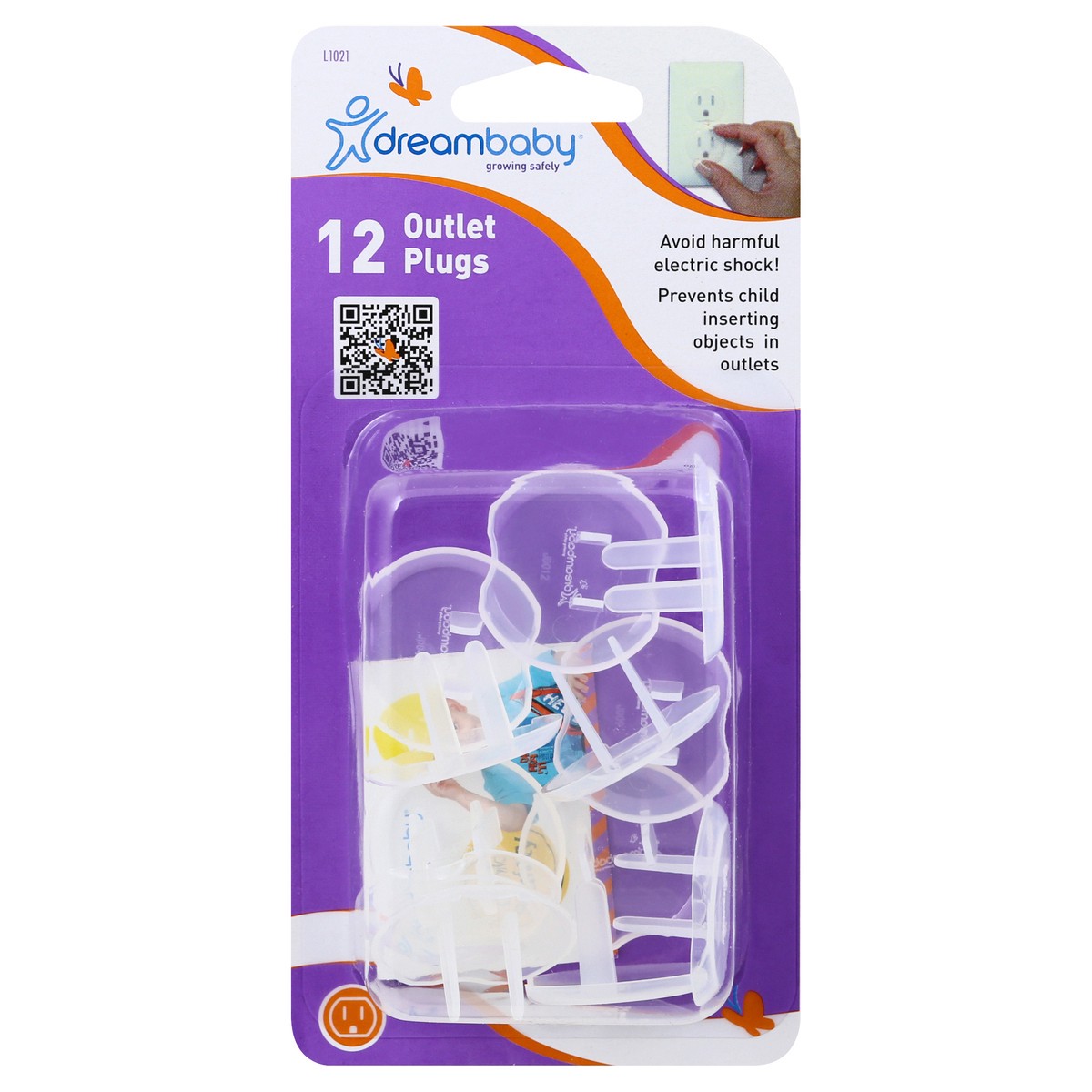 slide 9 of 11, Dreambaby Clear Outlet Plugs, 12 ct