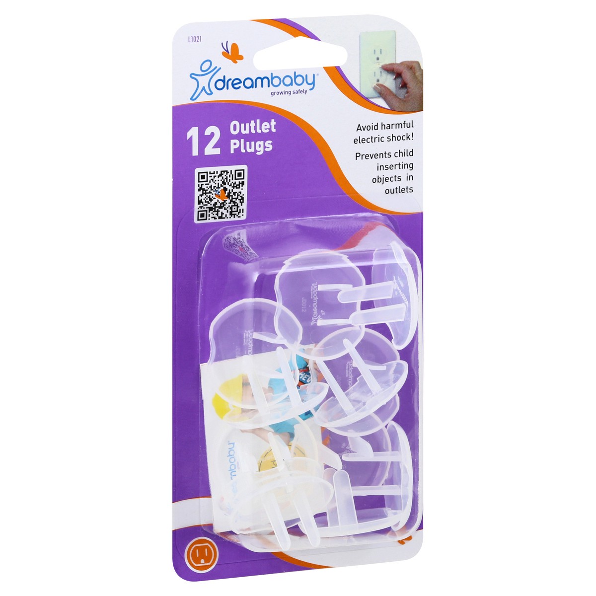 slide 8 of 11, Dreambaby Clear Outlet Plugs, 12 ct