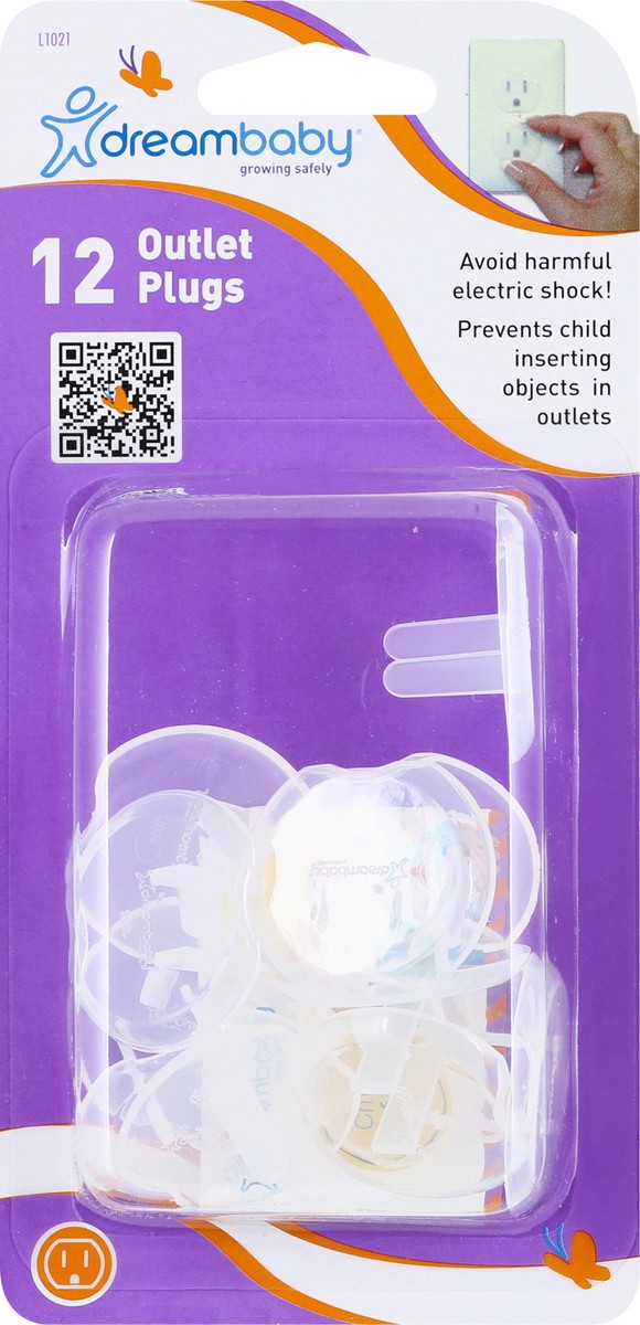 slide 1 of 11, Dreambaby Clear Outlet Plugs, 12 ct