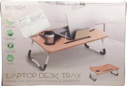 Bytech Foldable Laptop Desk Tray 1 ea