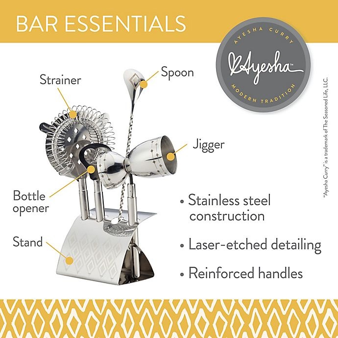 slide 8 of 8, Ayesha Curry Essentials Tool Set, 5 ct