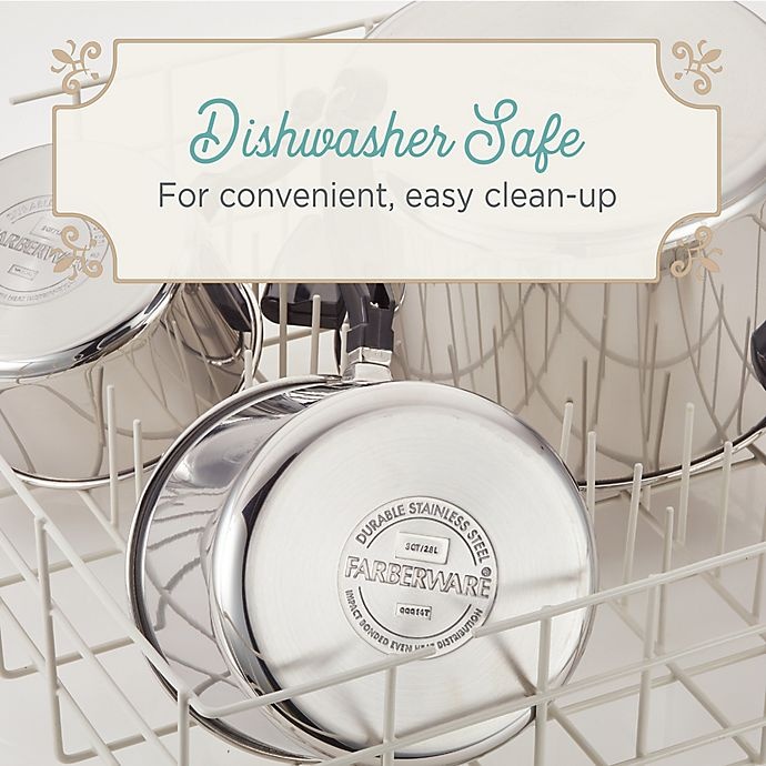 slide 5 of 9, Farberware Classic Series Stainless Steel Cookware Set, 16 ct