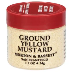 Morton & Bassett Ground Yellow Mustard 1.2 oz
