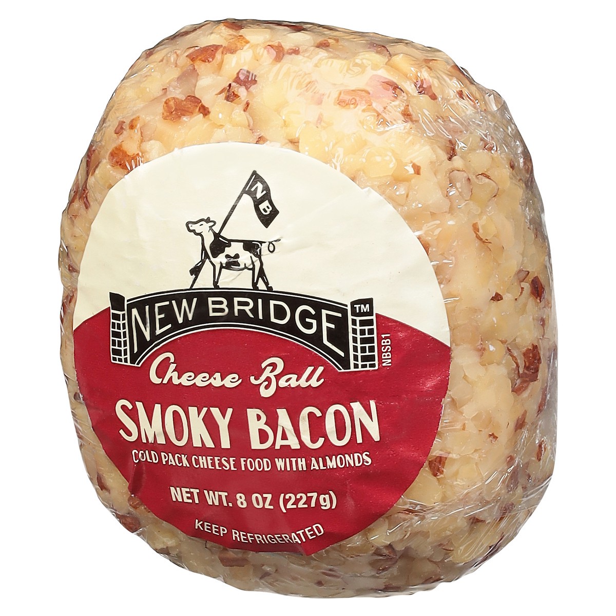 slide 9 of 9, New Bridge Smoky Bacon Cheese Ball, 8 oz