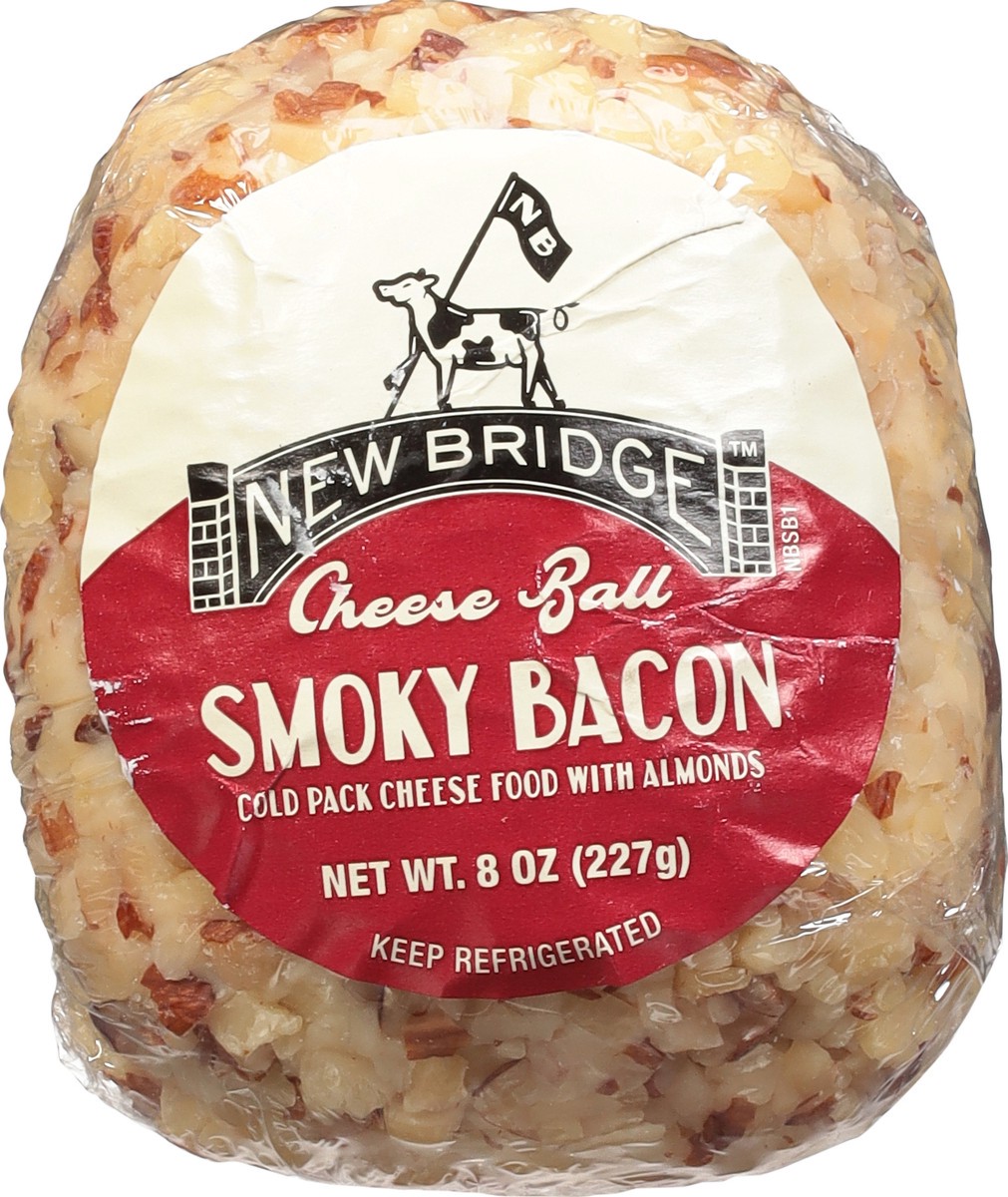 slide 3 of 9, New Bridge Smoky Bacon Cheese Ball, 8 oz