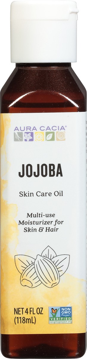 slide 7 of 9, Aura Cacia Jojoba Skin Care Oil 4 fl oz, 4 fl oz