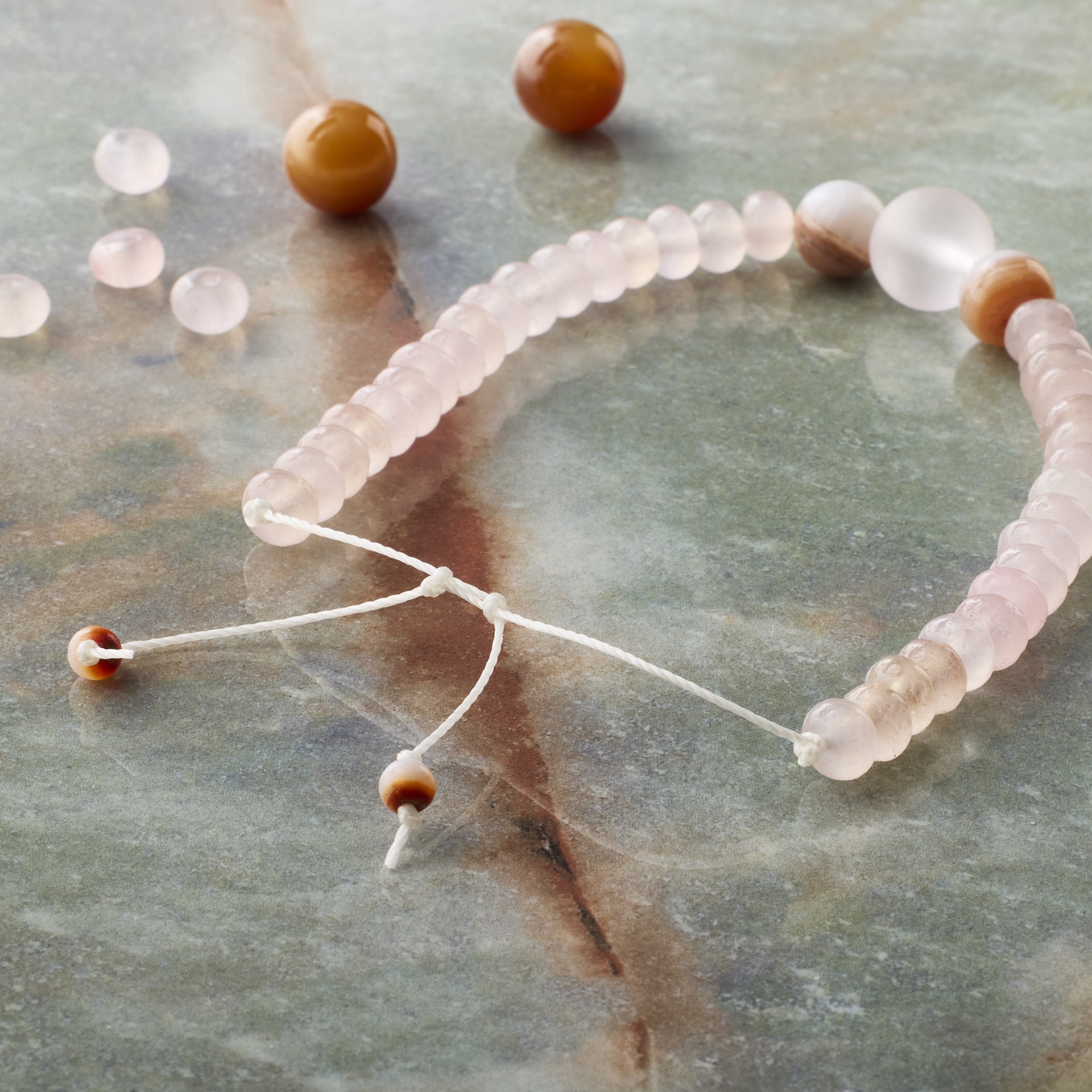 slide 5 of 7, The Beadsmith S-Lon 0.5mm White Bead Cord, 0.5mm