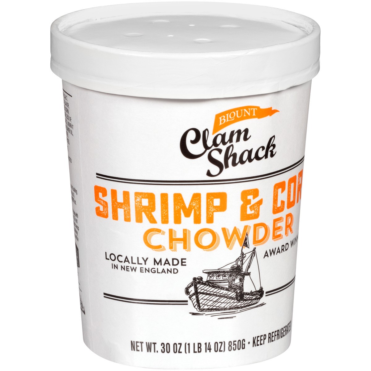 slide 5 of 9, Clam Shack Shrimp & Corn Chowder, 30 fl oz