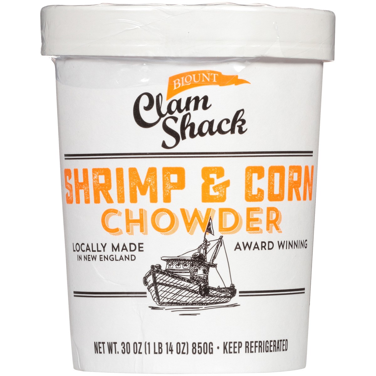 slide 4 of 9, Clam Shack Shrimp & Corn Chowder, 30 fl oz