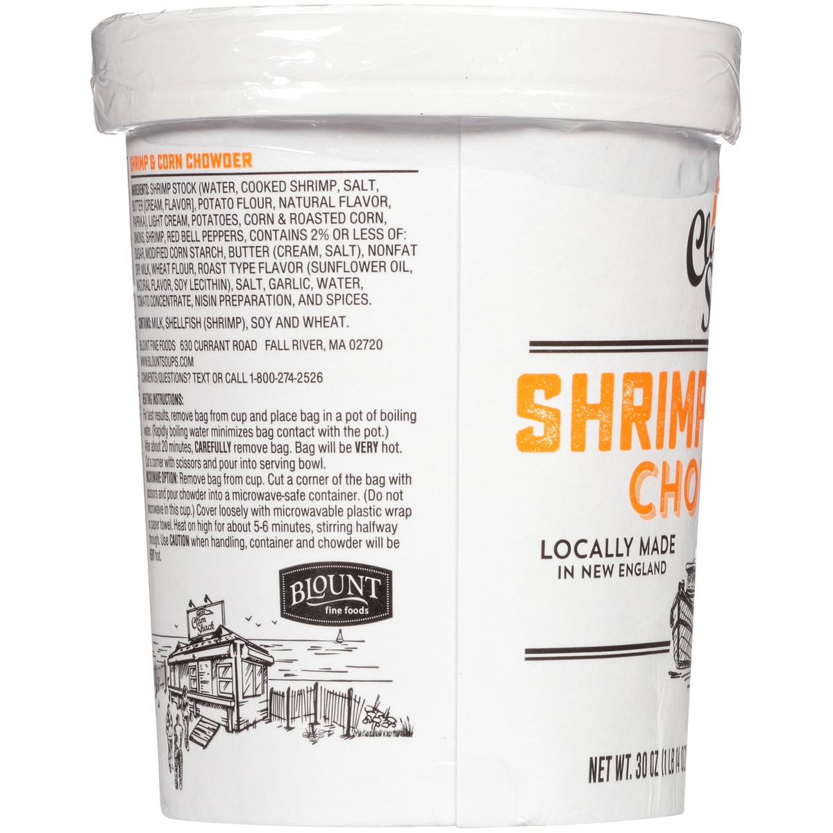 slide 3 of 9, Clam Shack Shrimp & Corn Chowder, 30 fl oz