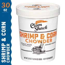 Blount Clam Shack Shrimp & Roasted Corn Chowder, Soup, 30 oz