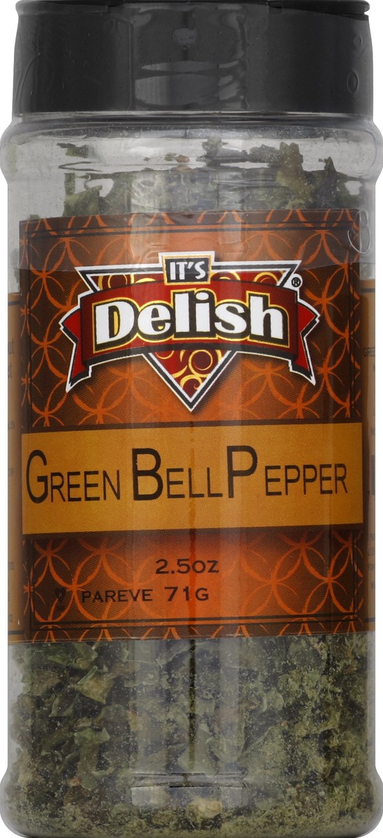slide 1 of 2, It's Delish Green Bell Pepper 2.5 oz, 2.5 oz