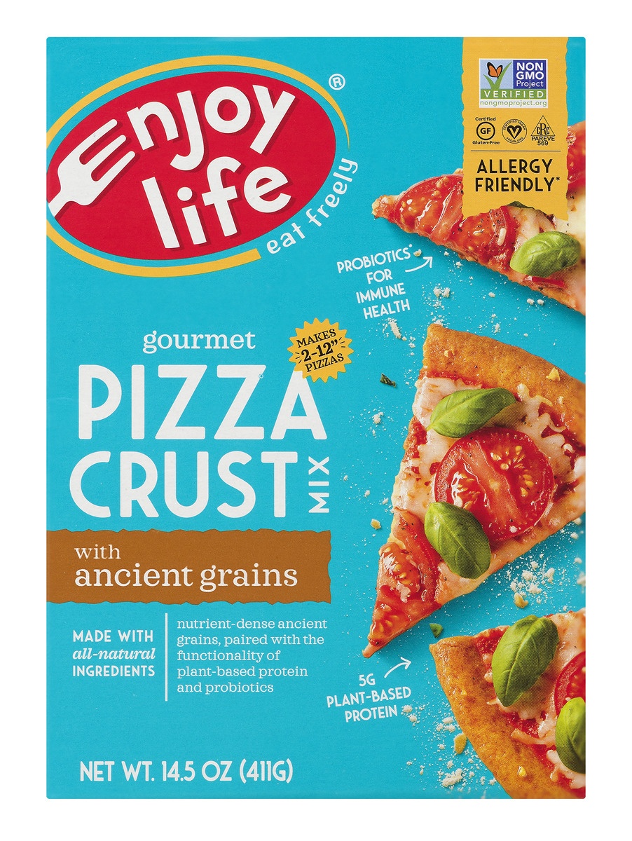 slide 1 of 1, Enjoy Life Gourmet Pizza Crust Mix With Ancient Grains, 14.5 oz