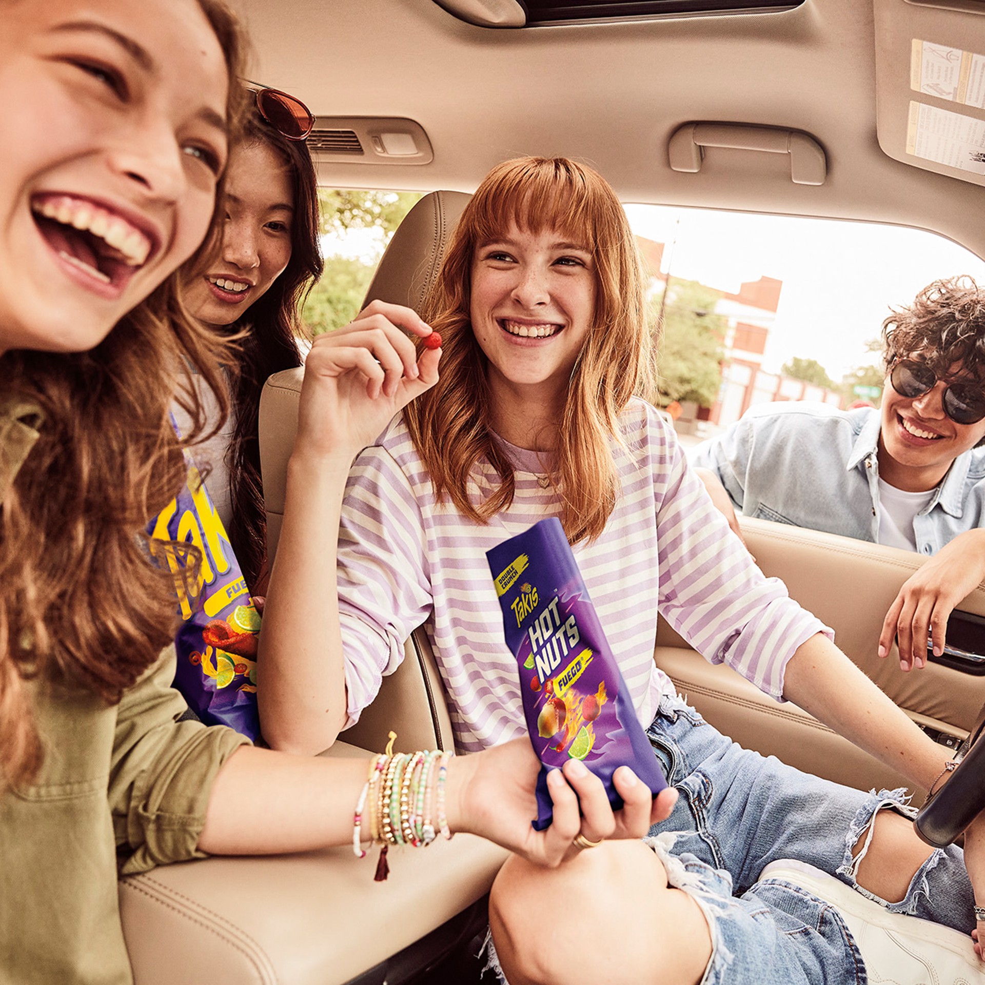 slide 3 of 5, Takis Hot Nuts Hot Nachos Xplosion Peanuts 3.2 oz, 3.2 oz