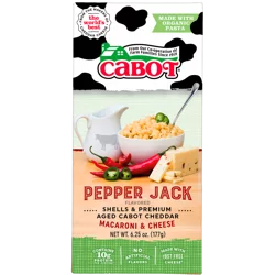 Cabot Pepper Jack Flavored Macaroni & Cheese - 6.25 oz