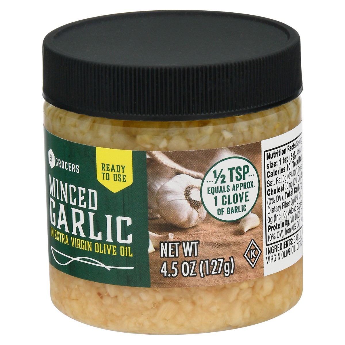 slide 9 of 12, Nb Minced Garlic In Oil, 4.5 oz