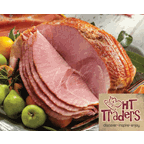 slide 1 of 1, Harris Teeter Traders Half Spiral Ham, per lb