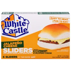 White Castle Jalapeno Cheese Sliders