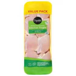 Signature Farms Boneless Skinless Chicken Thighs Value Pack