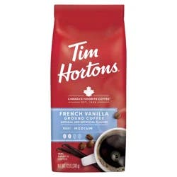 Tim Hortons French Vanilla Medium Roast Ground Coffee - 12 oz