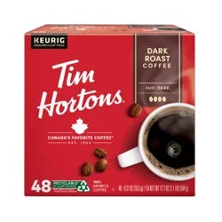 Tim Hortons Dark Roast K-Cup - 48 ct