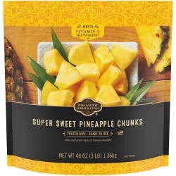 Private Selection Super Sweet Pineapple Chunks