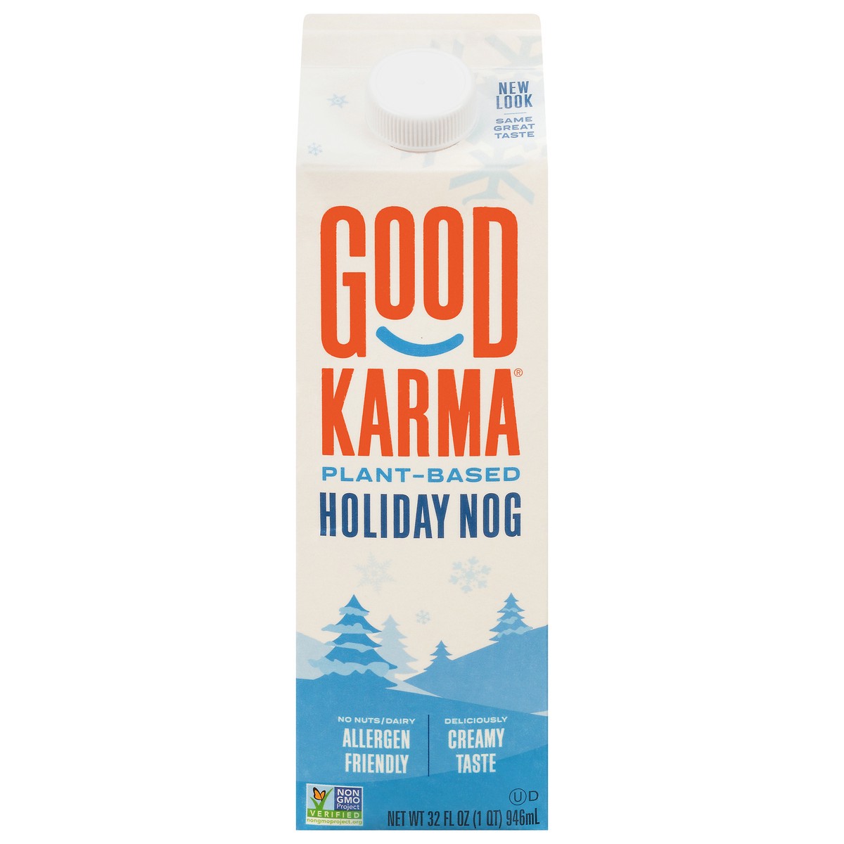 slide 13 of 13, Good Karma Plant-Based Holiday Nog 32 fl oz, 32 fl oz