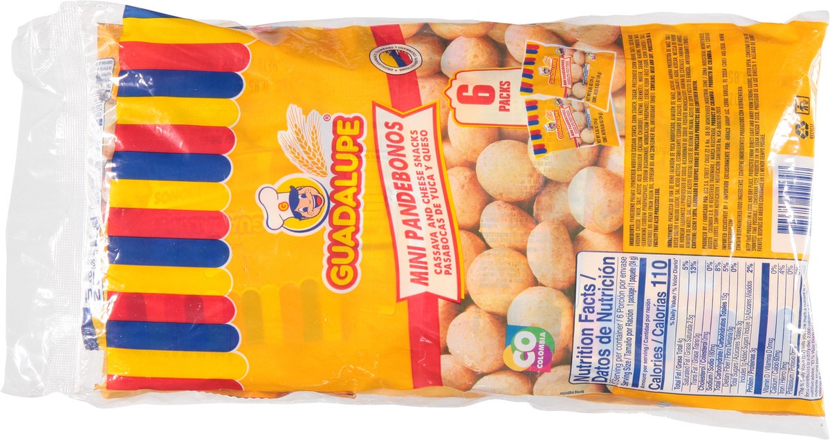 slide 9 of 14, Guadalupe Toasts 6 Packs Mini Pandebonos 6 - 0.85 oz Bags, 6 ct