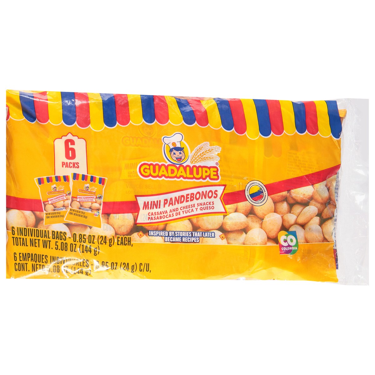 slide 10 of 14, Guadalupe Toasts 6 Packs Mini Pandebonos 6 - 0.85 oz Bags, 6 ct