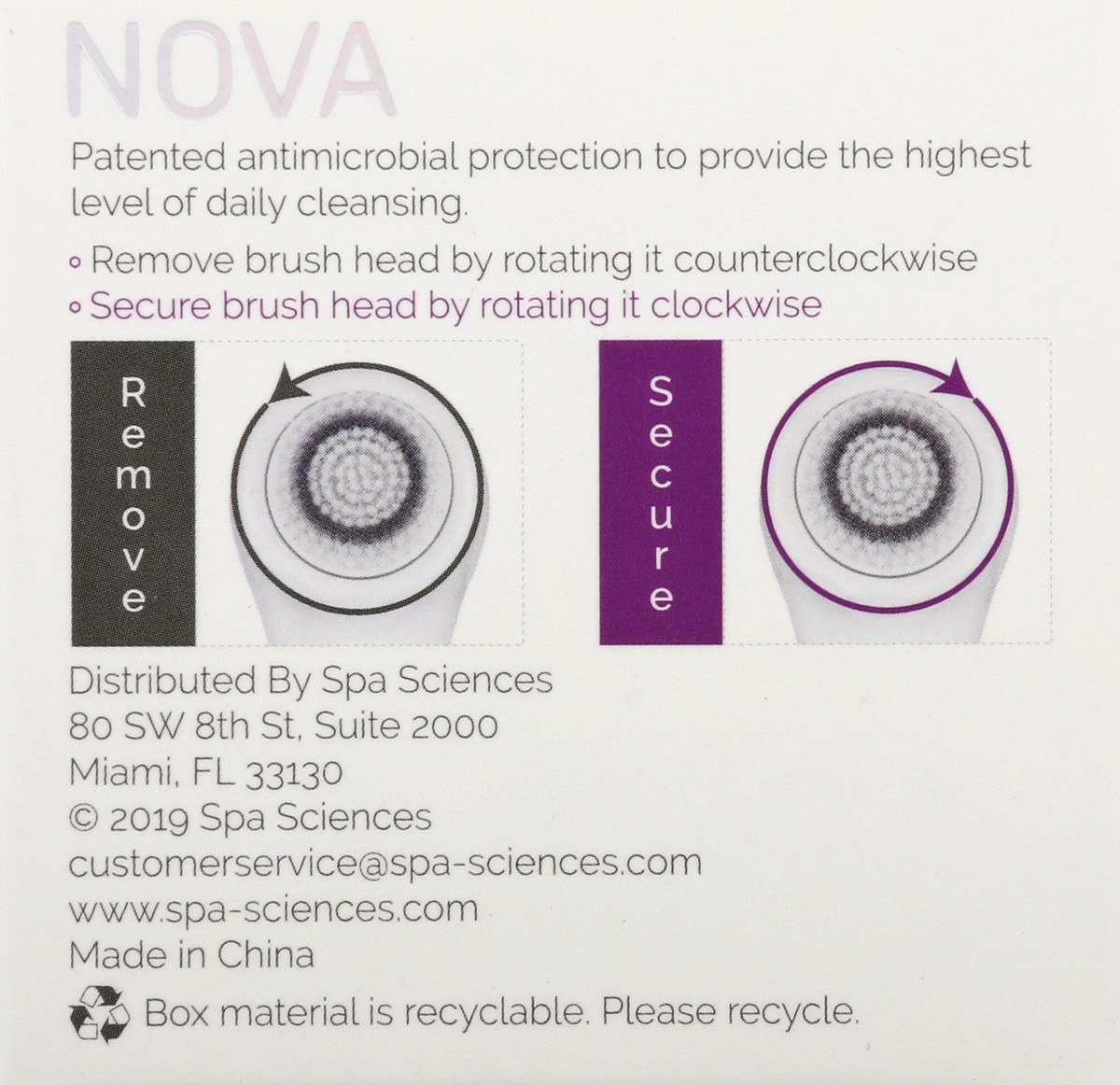 slide 5 of 6, Spa Sciences Antimicrobial Soft Sensitive Replacement Brush Head 1 ea, 1 ct