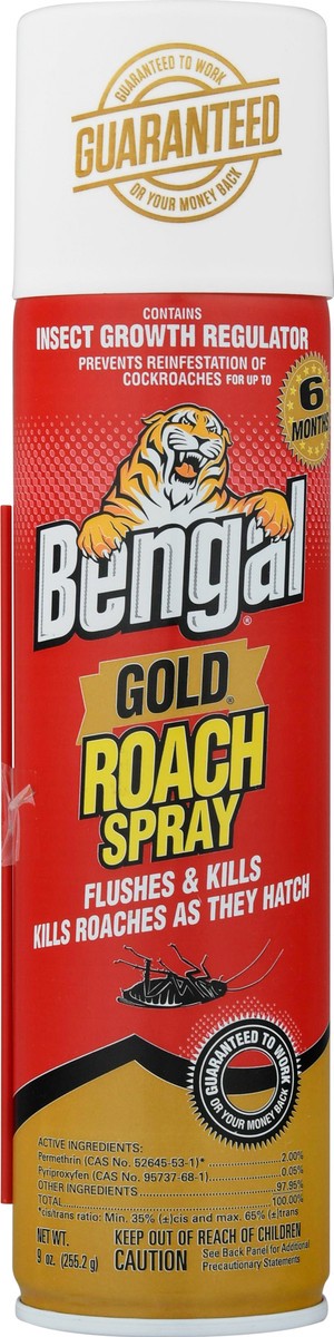 slide 1 of 9, Bengal Gold Roach Spray, 9 oz