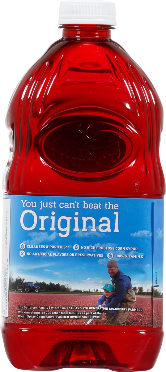 slide 7 of 9, Ocean Spray Original Cranberry Juice Cocktail 64 fl oz, 64 fl oz