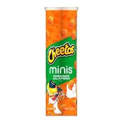 Cheetos Minis Cheese Flavored Snacks Cheddar Jalapeno 3 5/8 Oz