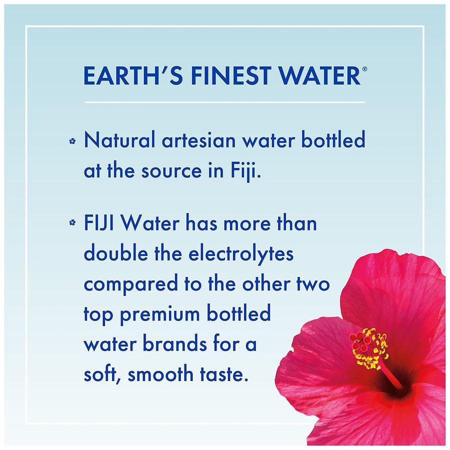 slide 3 of 5, Fiji FIJI Natural Artesian Bottled Water, 500mL / 16.9 Fl Oz, 1 ct