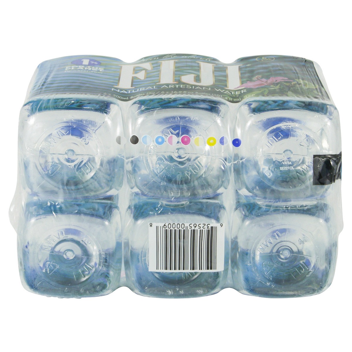 slide 2 of 4, Fiji Natural Artesian Bottled Water, 500mL / 16.9 Fl Oz (Pack of 6), 6 ct