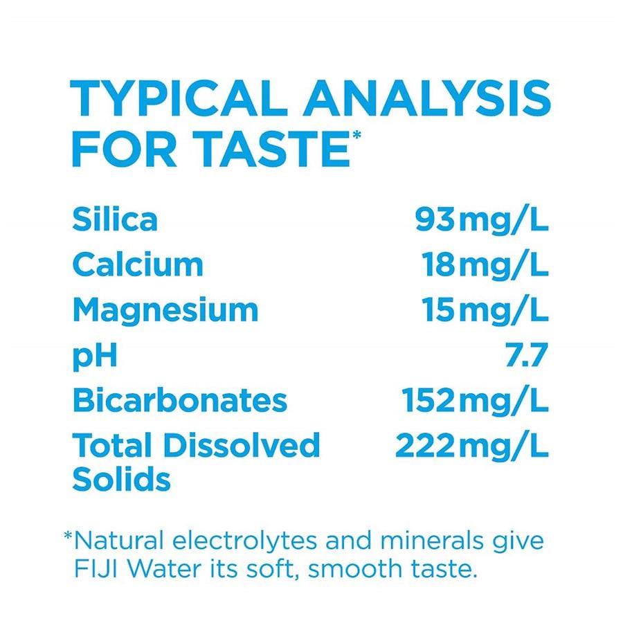 slide 4 of 5, Fiji Natural Artesian Bottled Water, 330mL / 11.15 Fl Oz (Pack of 6), 6 ct