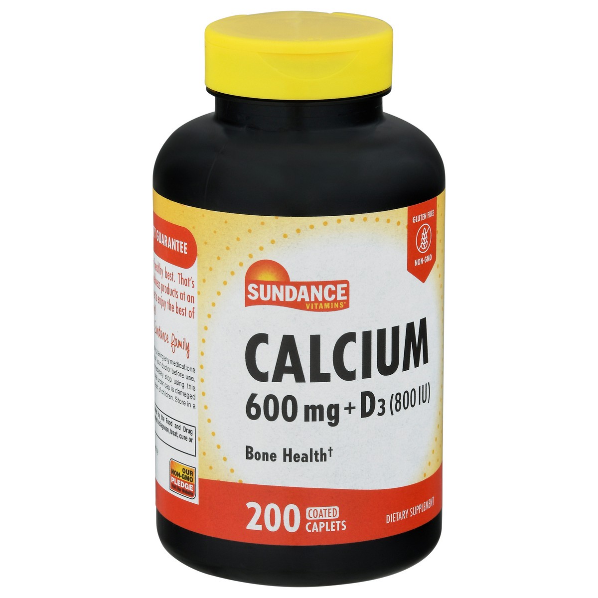 slide 3 of 9, Sundance Vitamins Sundance Calcium 600Mgvit D3, 200 ct