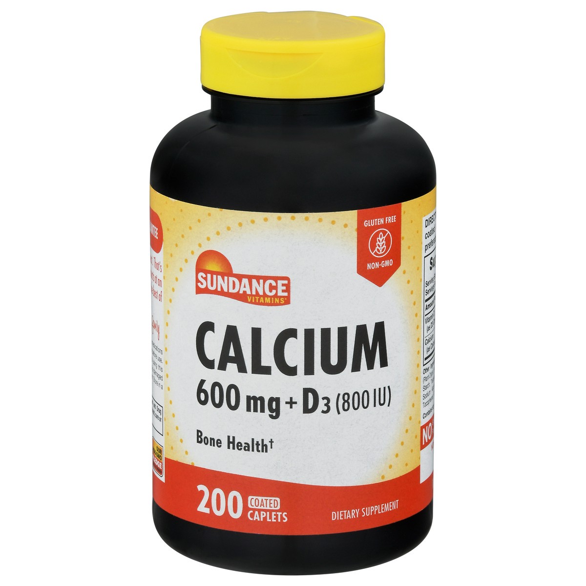 slide 1 of 9, Sundance Vitamins Sundance Calcium 600Mgvit D3, 200 ct