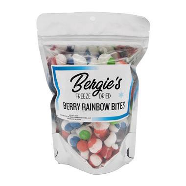 slide 1 of 1, Bergie's Berry Rainbow Bites, 3 oz