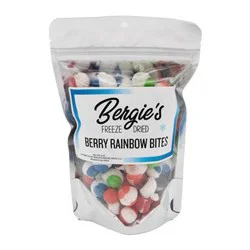 Bergie's Berry Rainbow Bites