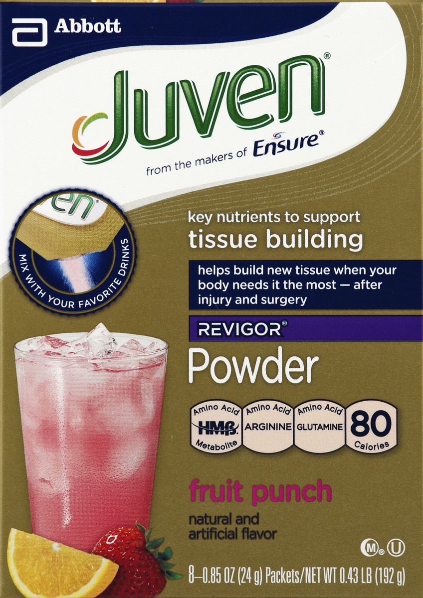 slide 1 of 10, Juven Powder 8 ea, 8 ct