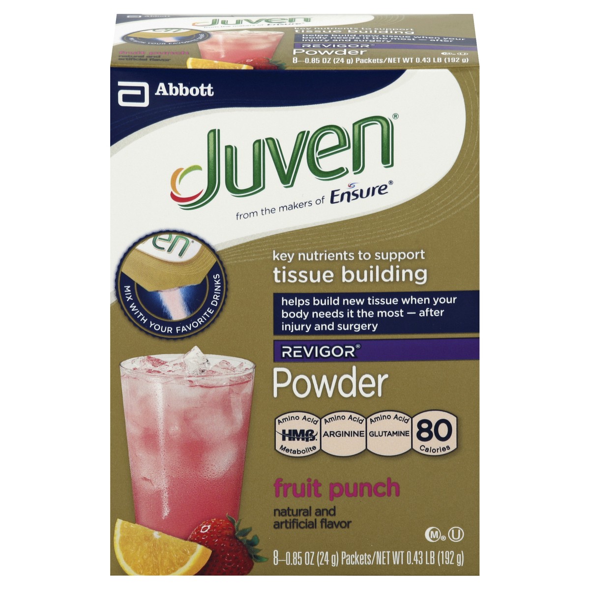 slide 9 of 10, Juven Powder 8 ea, 8 ct