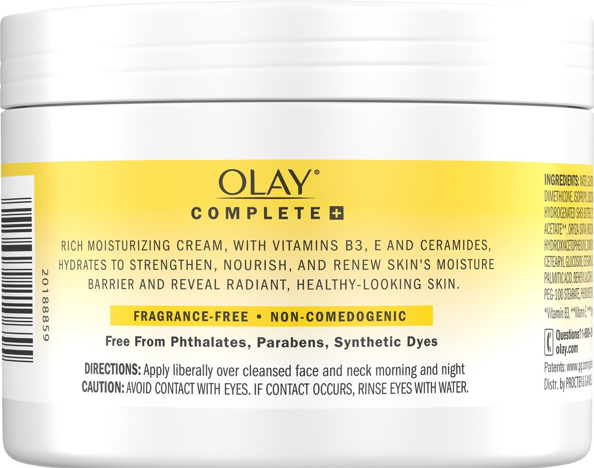 slide 5 of 8, Olay Complete + Daily Moisturizing Cream - 8.5oz, 8.5 oz