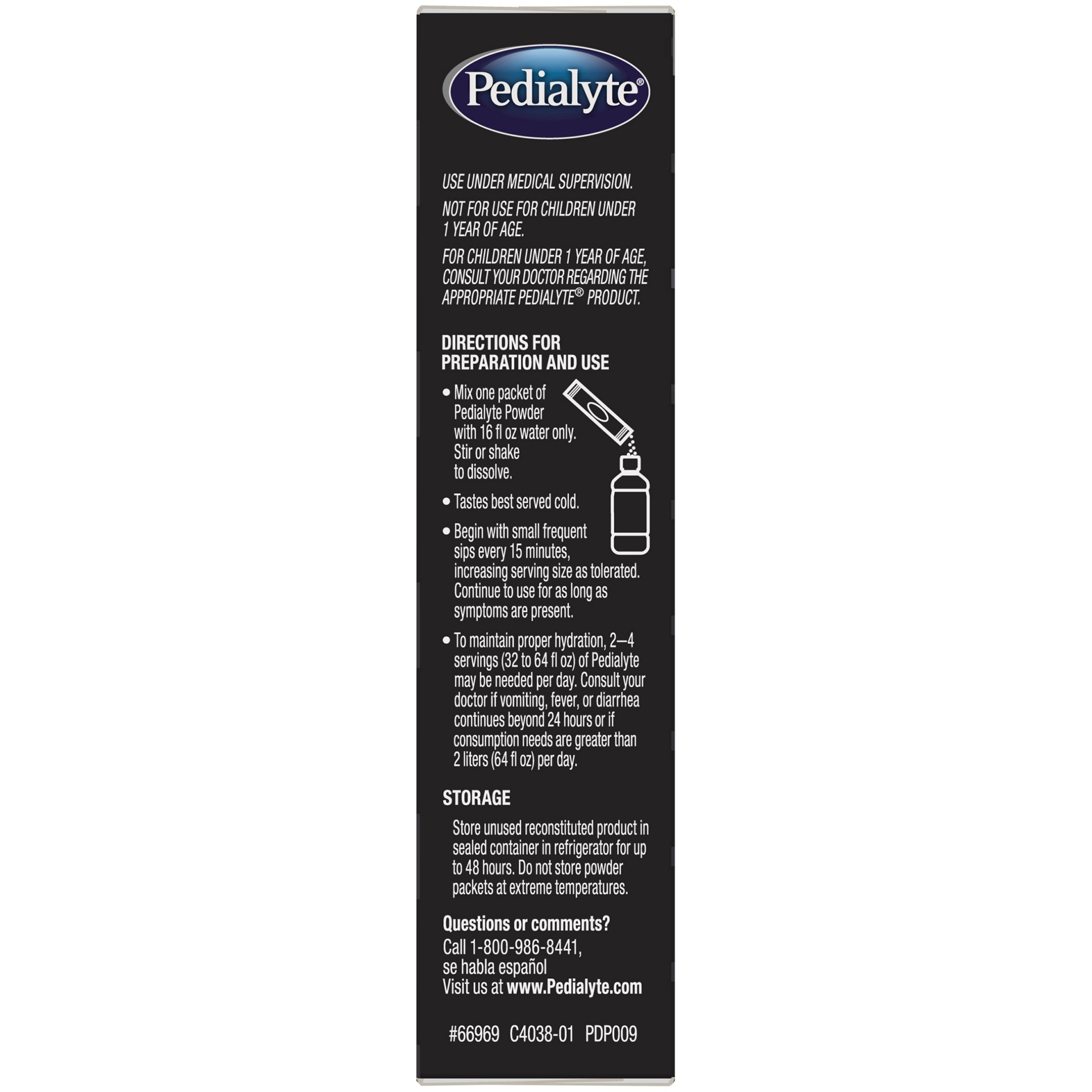 slide 7 of 8, Pedialyte AdvancedCare Plus Berry Frost Electrolyte Powder 6 - 0.6 oz Packets, 6 ct