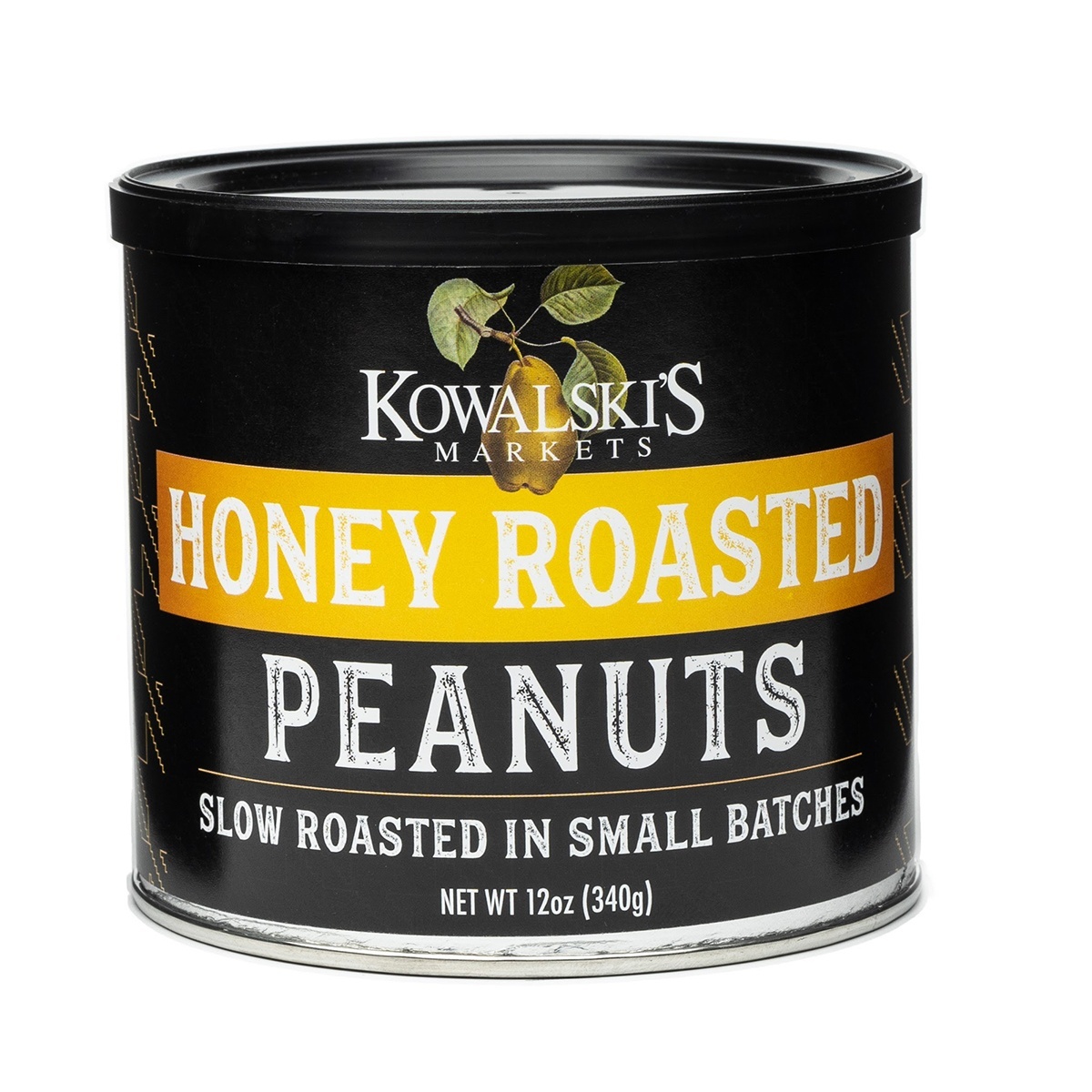 slide 1 of 1, Kowalski's Honey Peanuts, 12 oz