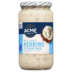 Acme Wild Caught Herring in Cream Sauce 32 oz