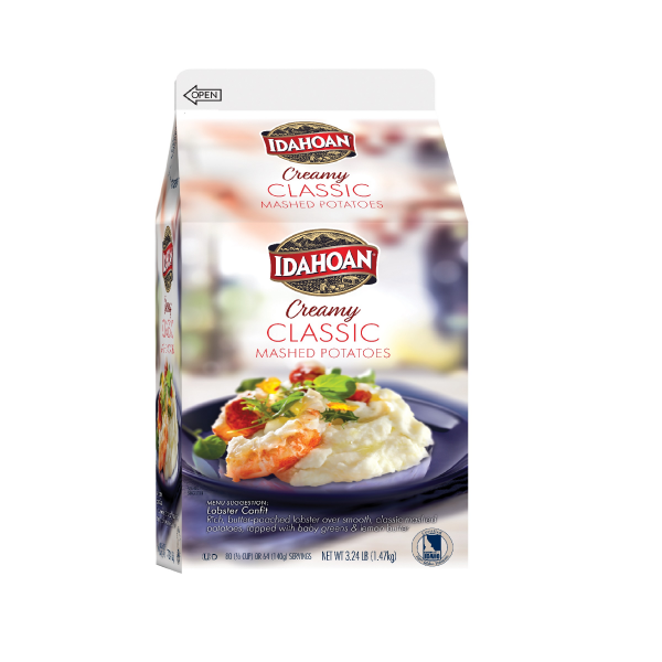 slide 1 of 1, Idahoan Real Mashed Potatoes, 3.24 lb